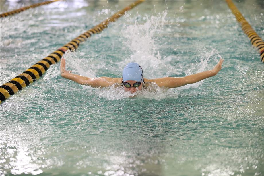 Swimming is a tradition for Hunter Huss family